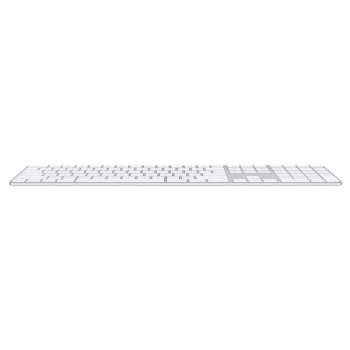 Magic Keyboard with Touch ID and Numeric Keypad for Mac models with Apple silicon - US English - White Keys