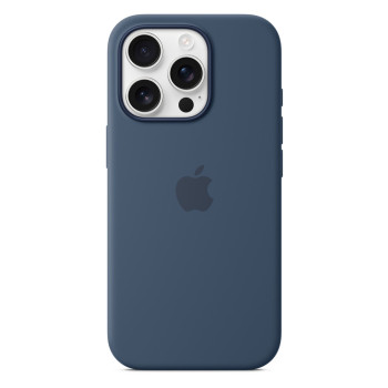 iPhone 16 Pro Silicone Case with MagSafe - Denim