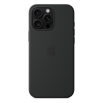 iPhone 16 Pro Max Silicone Case with MagSafe - Black