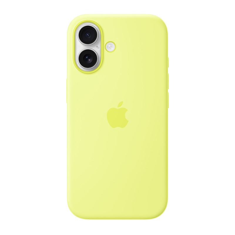 iPhone 17 Silicone Case with MagSafe - Neon Yellow