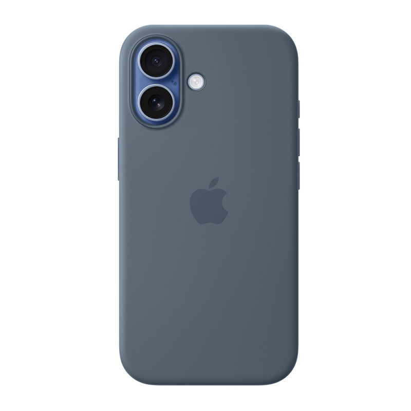 iPhone 17 Silicone Case with MagSafe - Anchor Blue