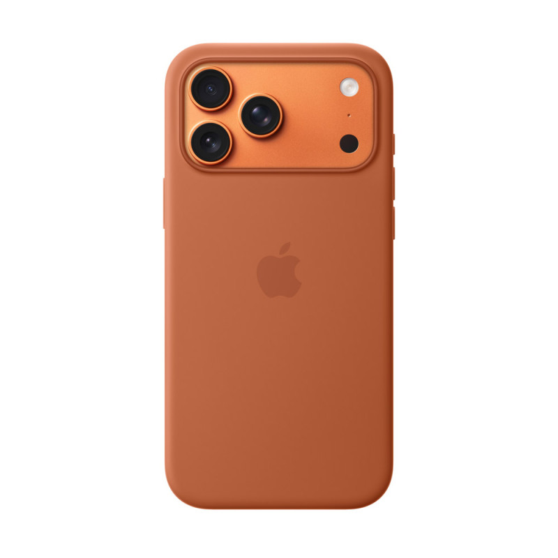 iPhone 17 Pro Max Silicone Case with MagSafe – Terra Cotta