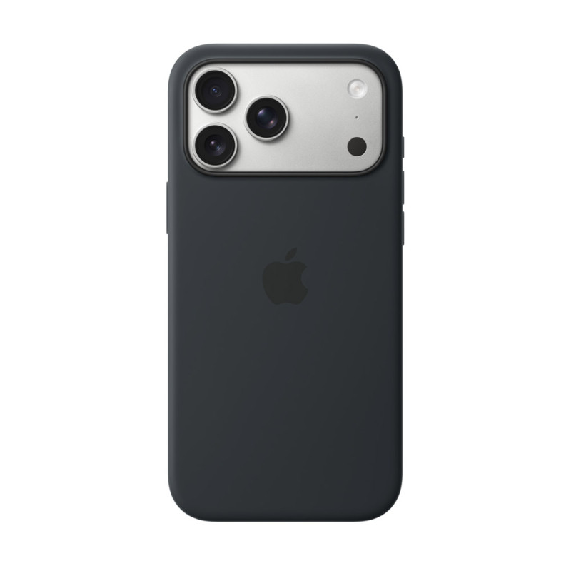 iPhone 17 Pro Max Silicone Case with MagSafe – Black