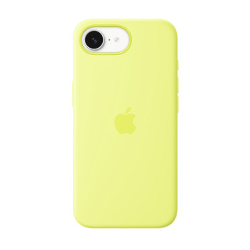 iPhone 16e Silicone Case – Neon Yellow