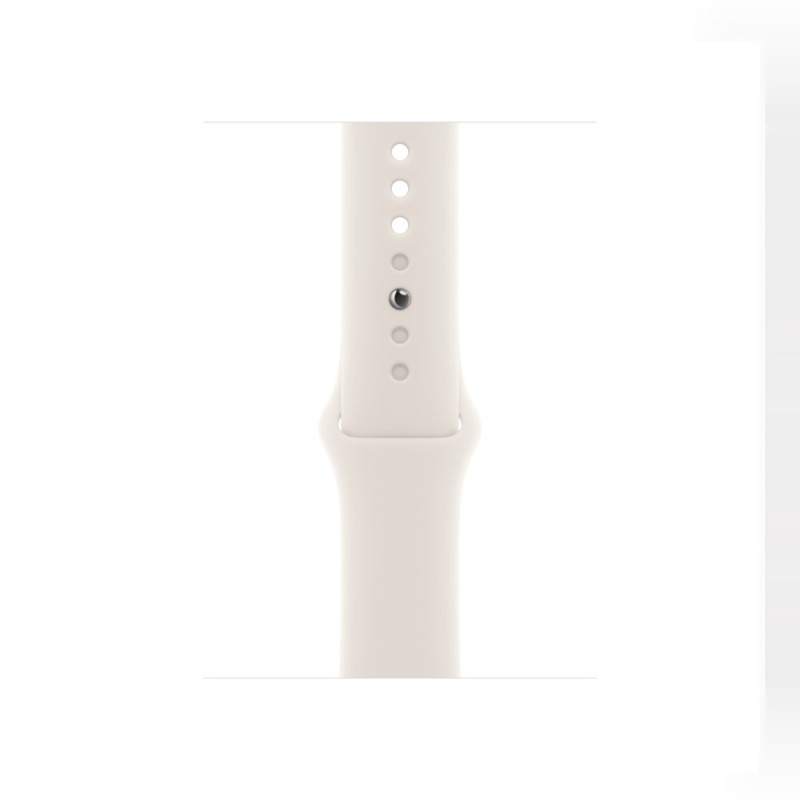 Apple Watch SE 3 GPS + Cellular 40mm Starlight Aluminum Case with Starlight Sport Band - M/L