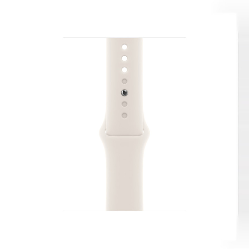 Apple Watch SE 3 GPS + Cellular 44mm Starlight Aluminum Case with Starlight Sport Band - S/M