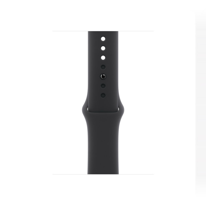 Apple Watch Series 11 GPS 42mm Jet Black Aluminum Case with Black Sport Band - M/L