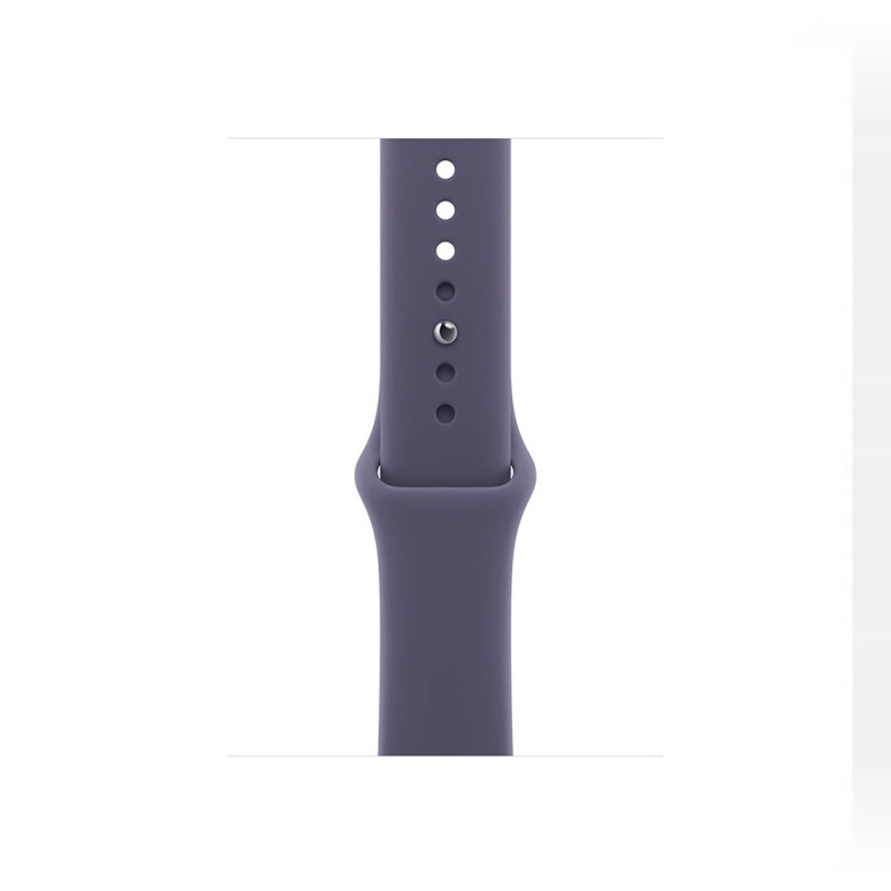 Apple Watch Series 11 GPS 42mm Silver Aluminum Case with Purple Fog Sport Band - M/L