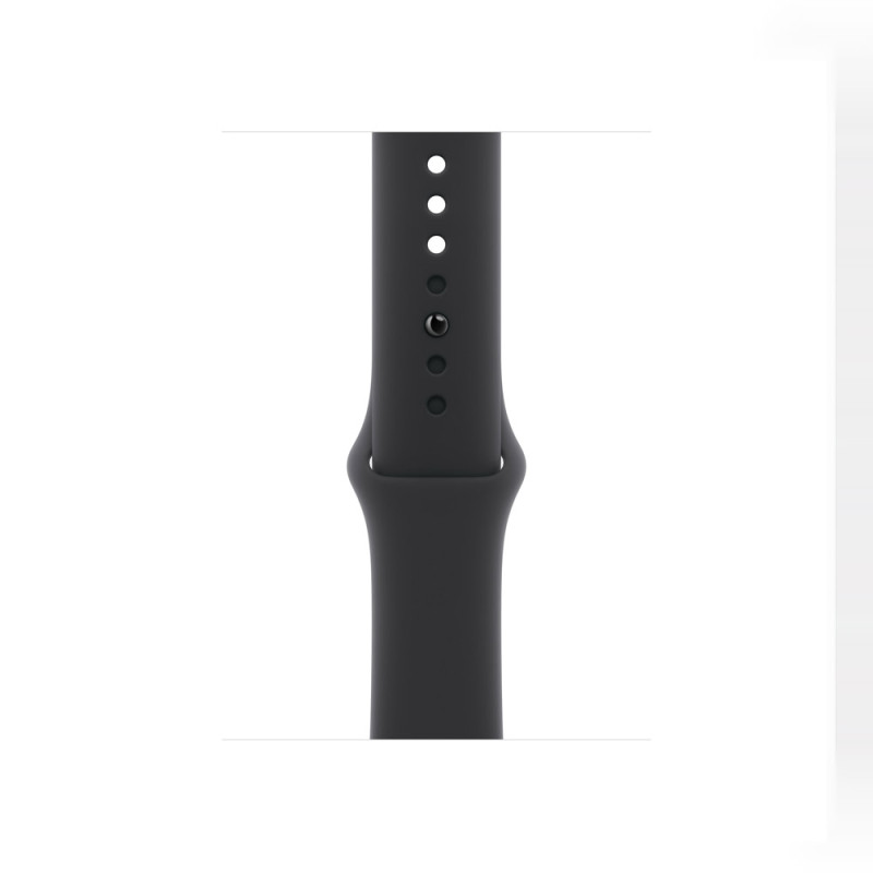 Apple Watch Series 11 GPS 46mm Space Gray Aluminum Case with Black Sport Band - S/M