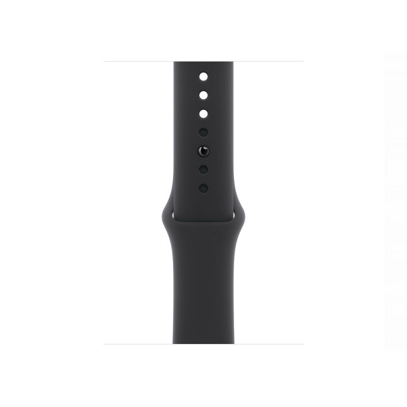 Apple Watch Series 11 GPS + Cellular 42mm Jet Black Aluminum Case with Black Sport Band - M/L