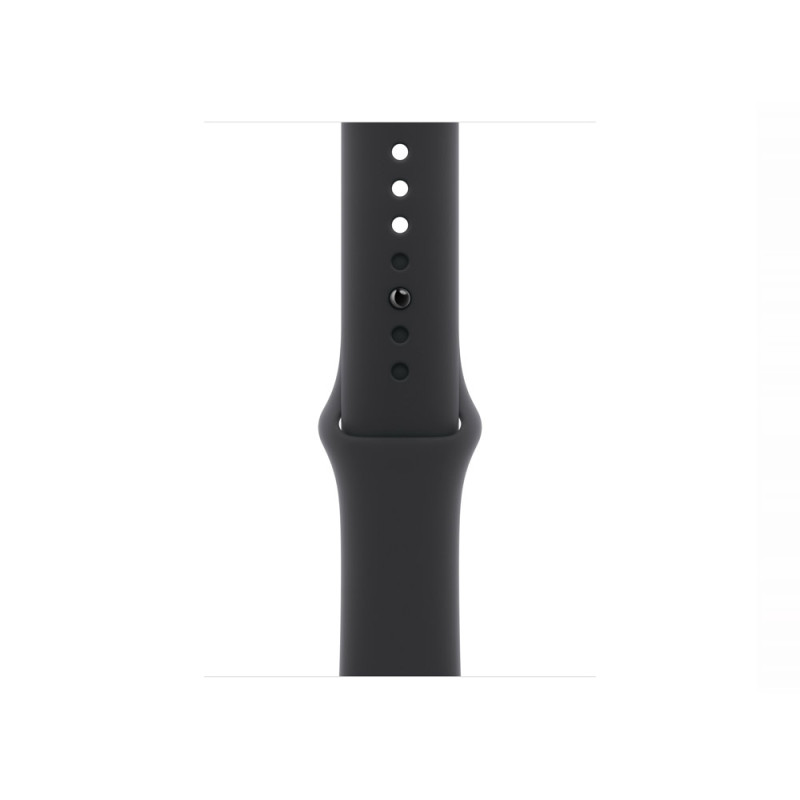 Apple Watch Series 11 GPS + Cellular 42mm Space Gray Aluminum Case with Black Sport Band - M/L