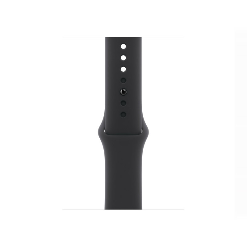 Apple Watch Series 11 GPS + Cellular 42mm Slate Titanium Case with Black Sport Band - M/L