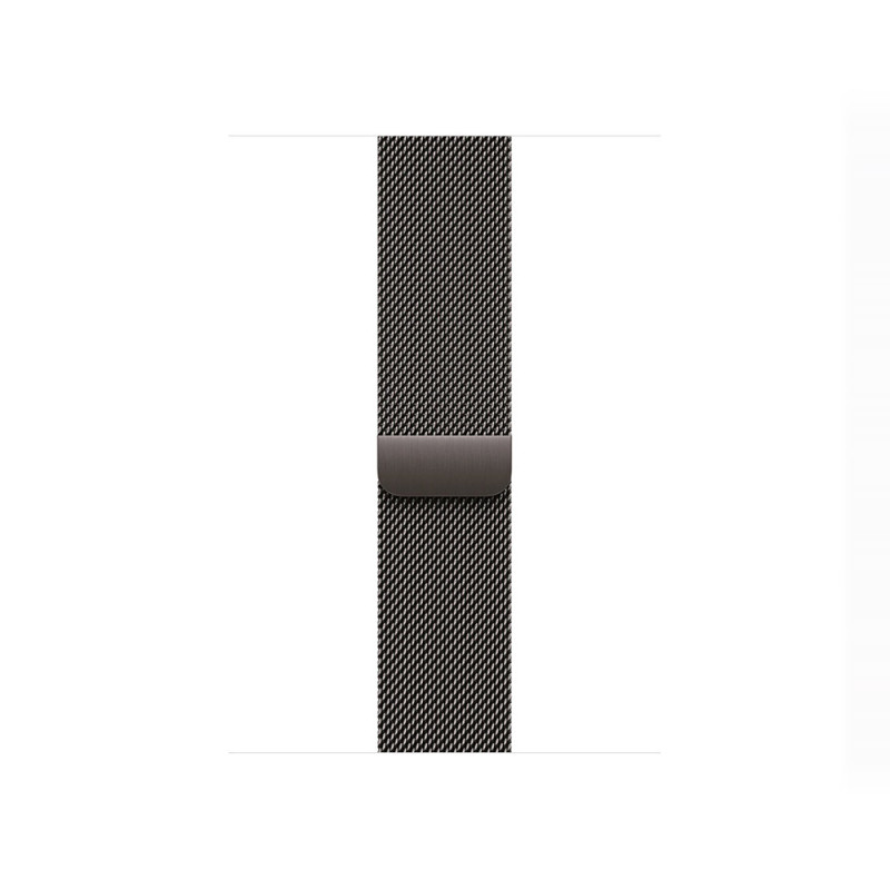 Apple Watch Series 11 GPS + Cellular 42mm Slate Titanium Case with Slate Milanese Loop