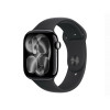 Apple Watch Series 11 GPS + Cellular 46mm Jet Black Aluminum Case with Black Sport Band - M/L