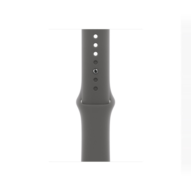 Apple Watch Series 11 GPS + Cellular 46mm Natural Titanium Case with Stone Gray Sport Band - M/L