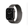 Apple Watch Series 11 GPS + Cellular 46mm Slate Titanium Case with Slate Milanese Loop - M/L