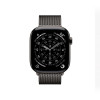 Apple Watch Series 11 GPS + Cellular 46mm Slate Titanium Case with Slate Milanese Loop - M/L