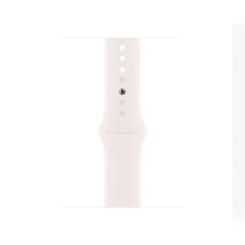 Apple Watch Series 11 GPS + Cellular 46mm Gold Titanium Case with Light Blush Sport Band - M/L