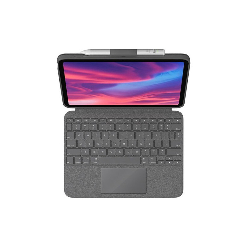 Logitech Combo Touch F/iPad Oxford Grey 10th Gen A16 10.9in.