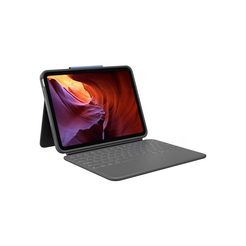 Logitech Rugged Folio F/iPad Graphite 10th Gen A16 10.9in.
