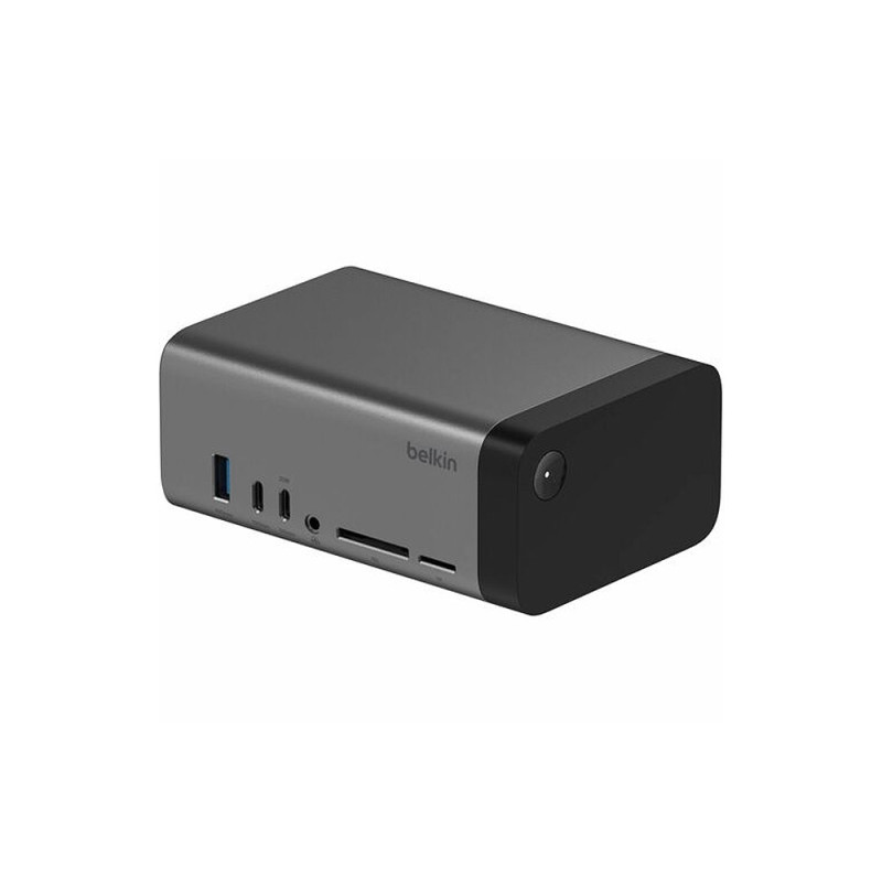 Belkin 11-in-1 Triple Display USB-C Docking Station - 10 Gbps - 1xUSB-A, 4xUSB-C, 2xHDMI, 1xEthernet, 1x3.5mm Audio, 1xSD, 1xMicro SD - w/ USB-C Cable - Grey