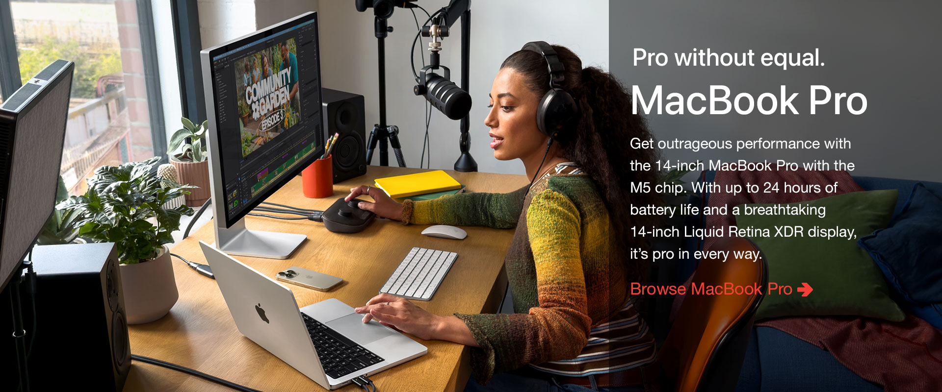 MacBook Pro. Pro without equal.