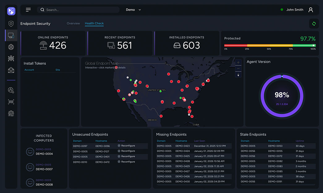 Healthcheck Dashboard