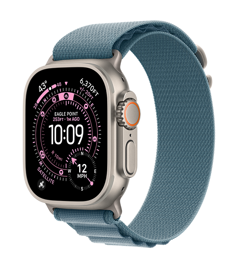 Watch Ultra 3 Natural Titanium Blue Alpine Loop