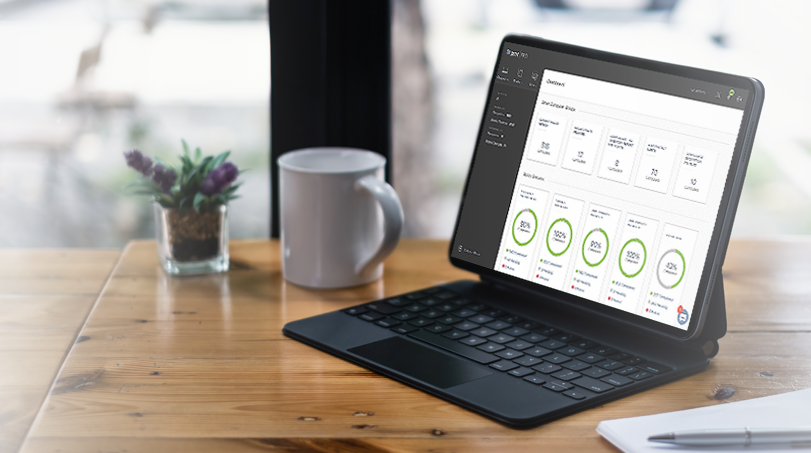 Jamf device management running on iPad Pro