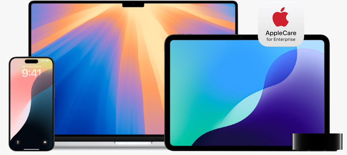 Rapid hardware replacement through AppleCare for Enterprise