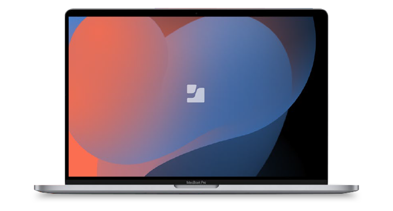 Jamf logo on a Laptop